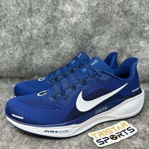 Indianapolis Colts Nike Zoom Pegasus 41 Running Shoes Mens Sz 10 FZ5080-400 NFL